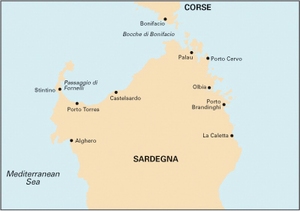 Imray M8 - North Sardegna - 1:255,000 WGS 84
