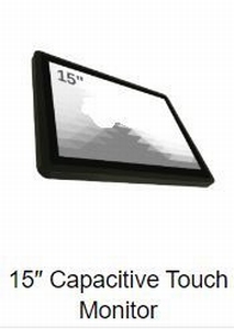 15 inch capacitive Touch Monitor
